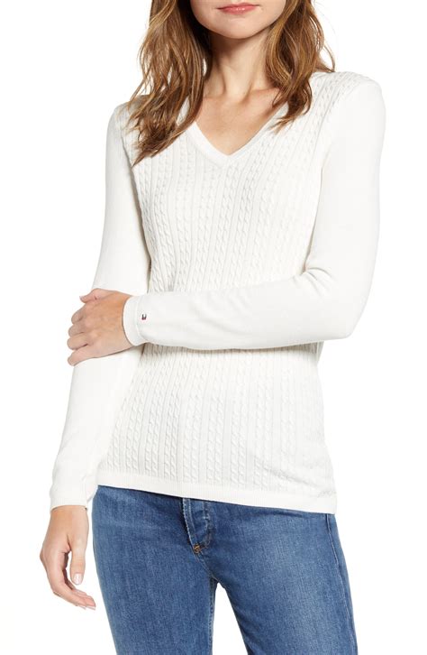 tommy hilfiger v neck jumper